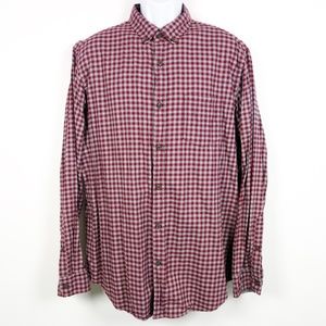 Banana Republic Luxe Flannel Slim Fit Shirt XL Men